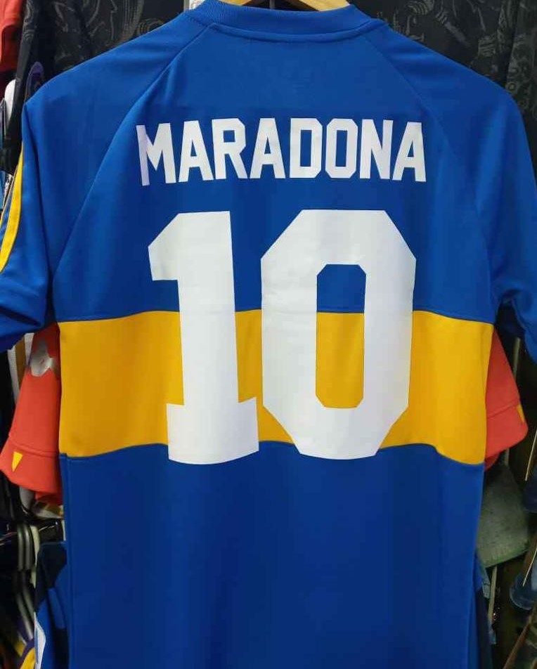 Camiseta Boca Junior 1981 - Tienda Gol Perú: Camisetas deportivas