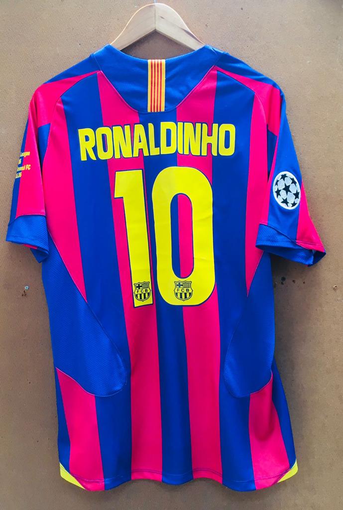 Maillot Vintage FC Barcelone Finale Coupe D'Europe 1986 - Taille L
