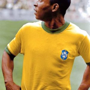 Camiseta Brasil 1970 Pelë "O Rei"