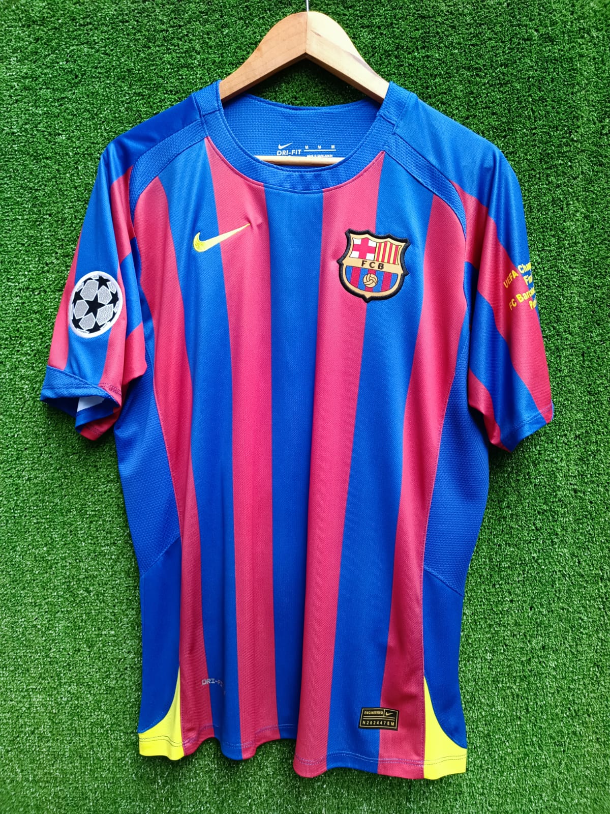 Camiseta Barcelona Final Copa Europa 1986 Shirt Trikot Maillot Maglia