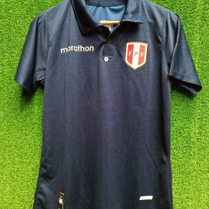 Camiseta Peru Azul (con cuello)