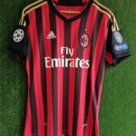 Camiseta AC Milán 2013 Manga Corta